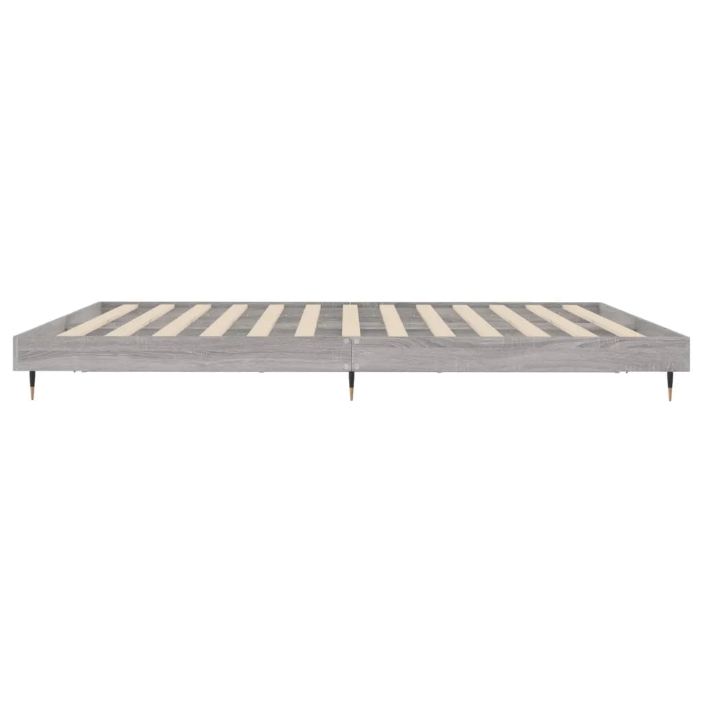 Giroletto Grigio Sonoma 200x200 cm in Legno Multistrato 832115