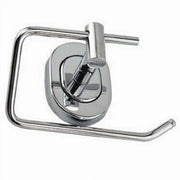 Trade Shop - Porta Rotolo Carta Igienica Fissaggio A Parete Per Bagno Wc Toilette 69191 -