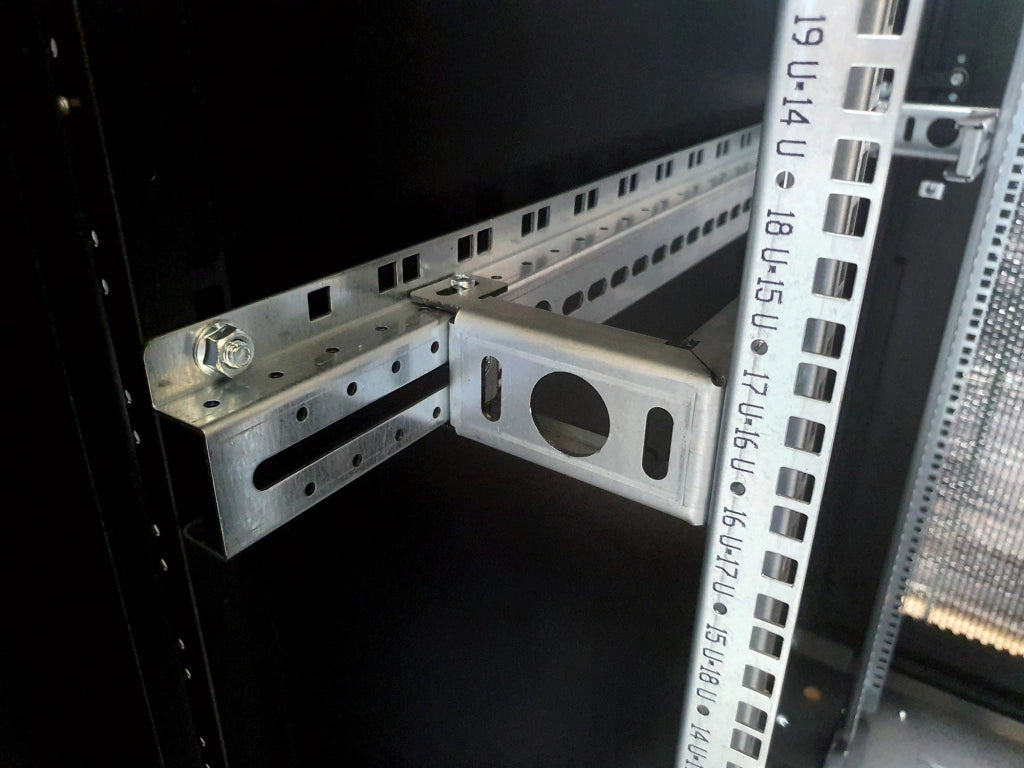 Armadio Server Rack 19'' 800x1000 42 Unità Nero serie Evolution