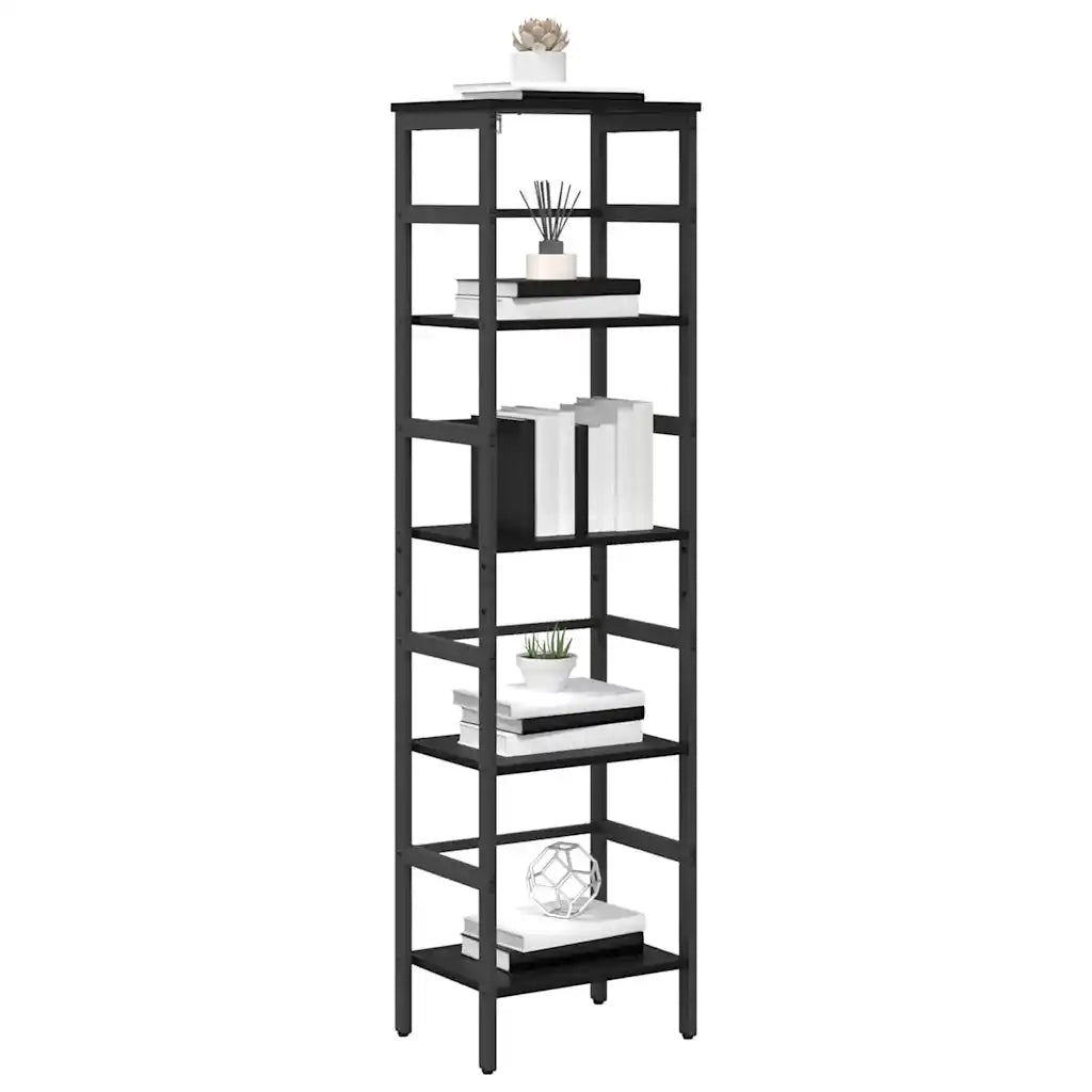 Libreria Rovere Nero 40 x 29,5 x 149 cm Legno multistrato 883910