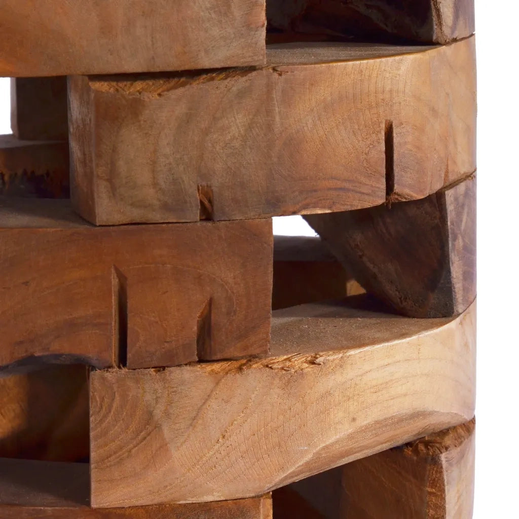 Comodino 30x30x45 cm in Legno Massello di Teak 288808