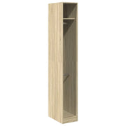 Armadio Rovere Sonoma 30x50x200 cm in Legno Multistrato CFW2512267