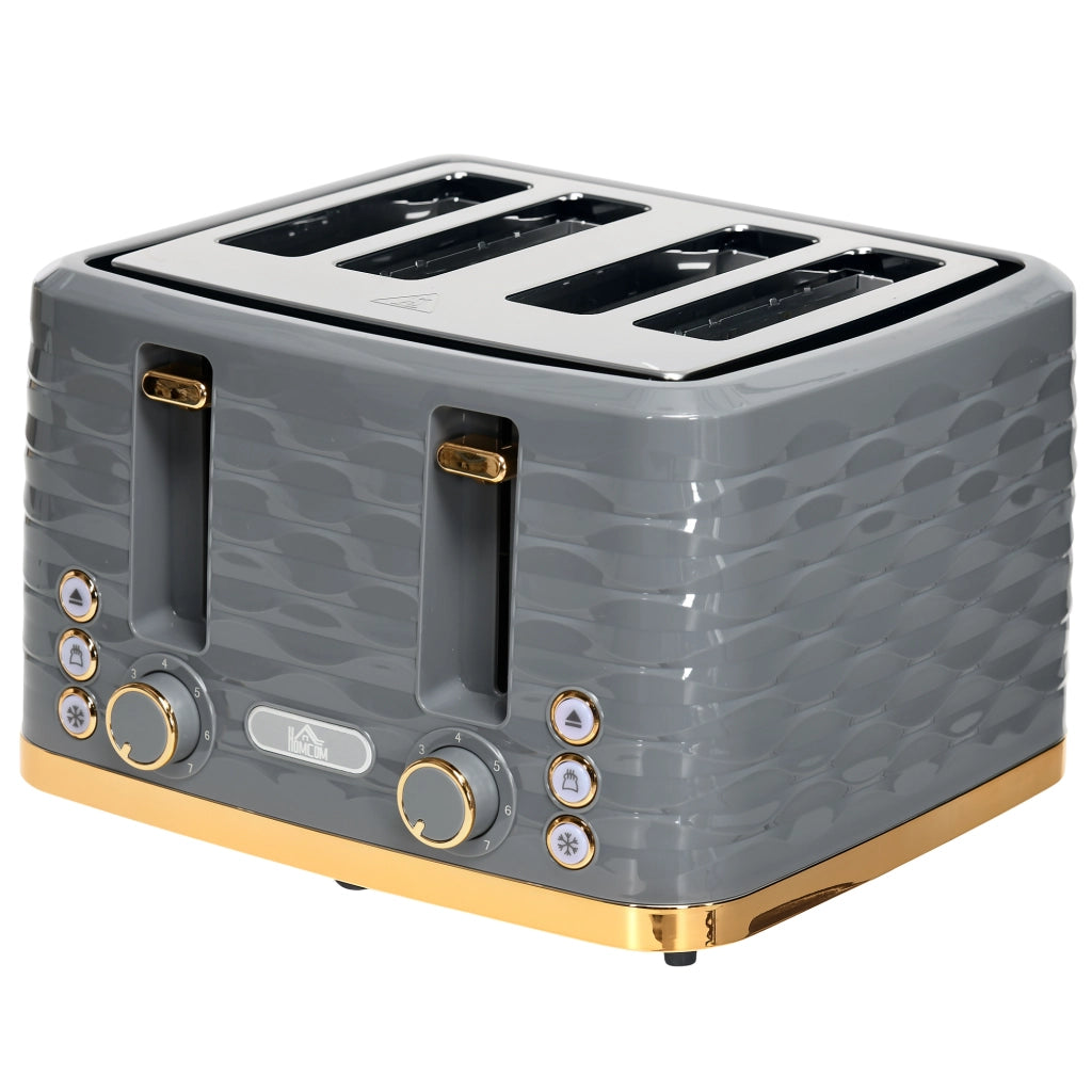Tostapane 4 Fette ¨C Xylo ¨C 7 Livelli Tostatura Grigio