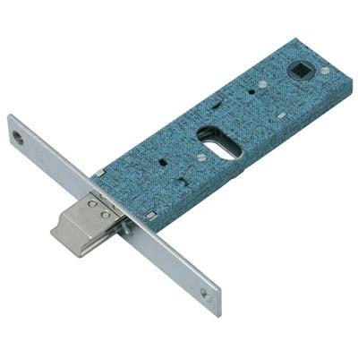 SERRATURA METALLO INFILARE 390 OMEC  B.Q NICH F.MM 16 F.OVALE M1+SCR H.MM 44 E.MM 60
