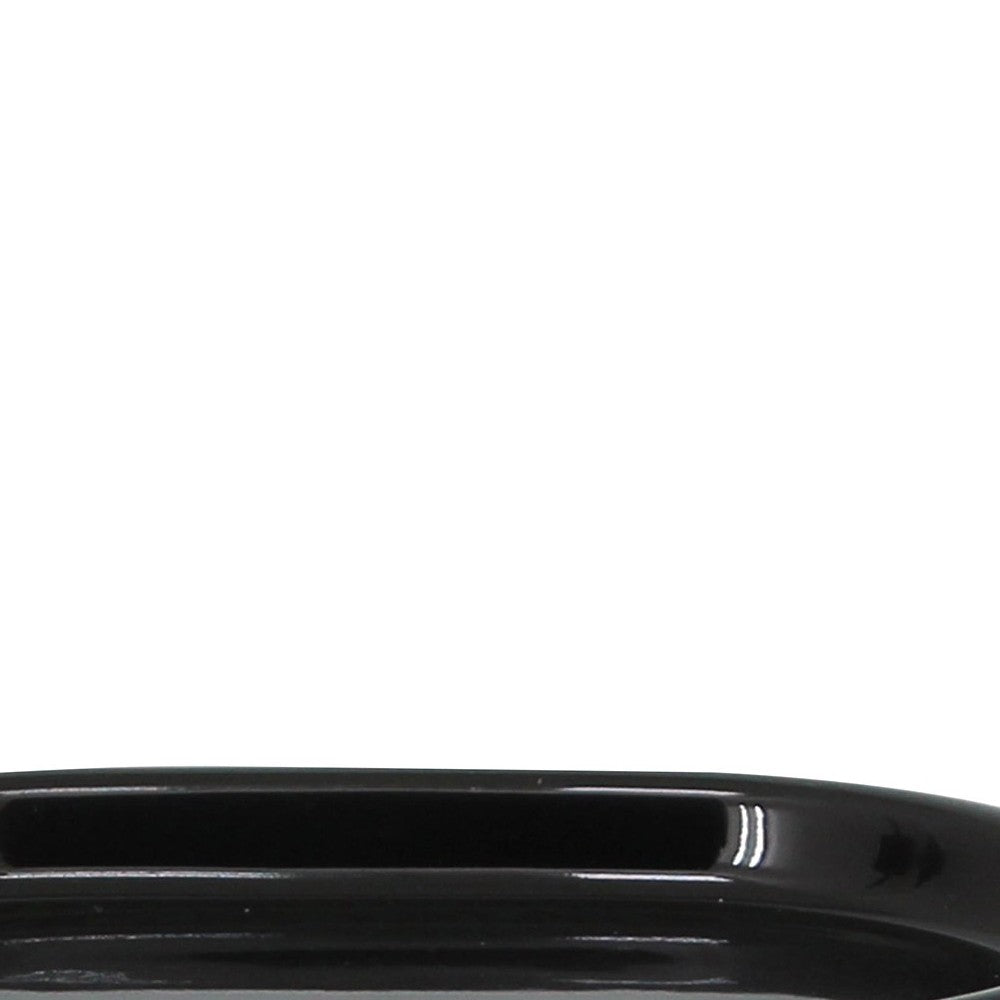 Portasapone nero in ceramica - Serie Black