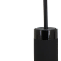 Portascopino nero in ceramica - serie Black