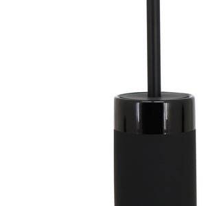 Portascopino nero in ceramica - serie Black