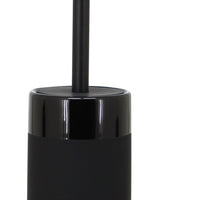 Portascopino nero in ceramica - serie Black