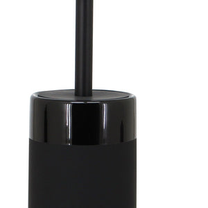 Portascopino nero in ceramica - serie Black