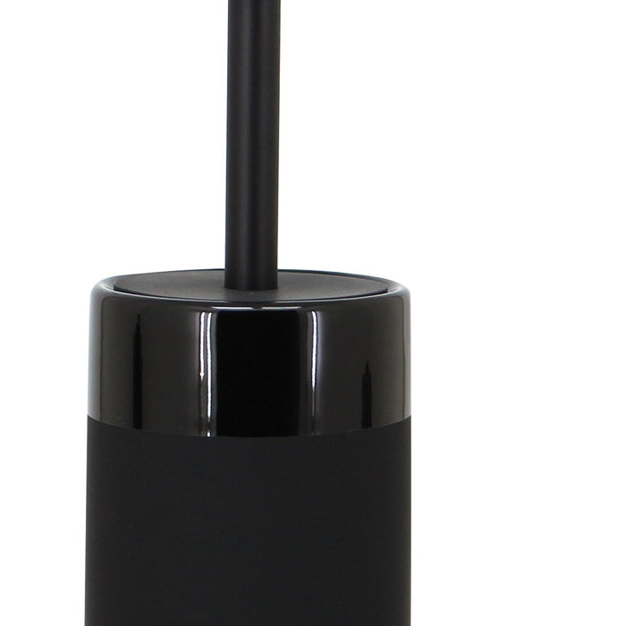 Portascopino nero in ceramica - serie Black