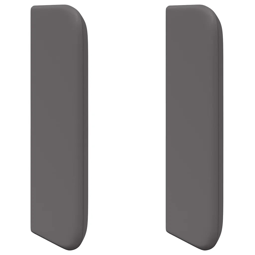 vidaXL Orecchie della Testata 2 pcs Grigio 40 x 16 x 5 cm