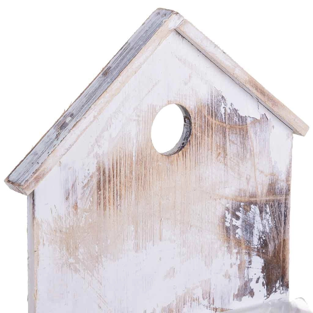Supporto per fioriera quadrato in legno 21x10x29/10H cm