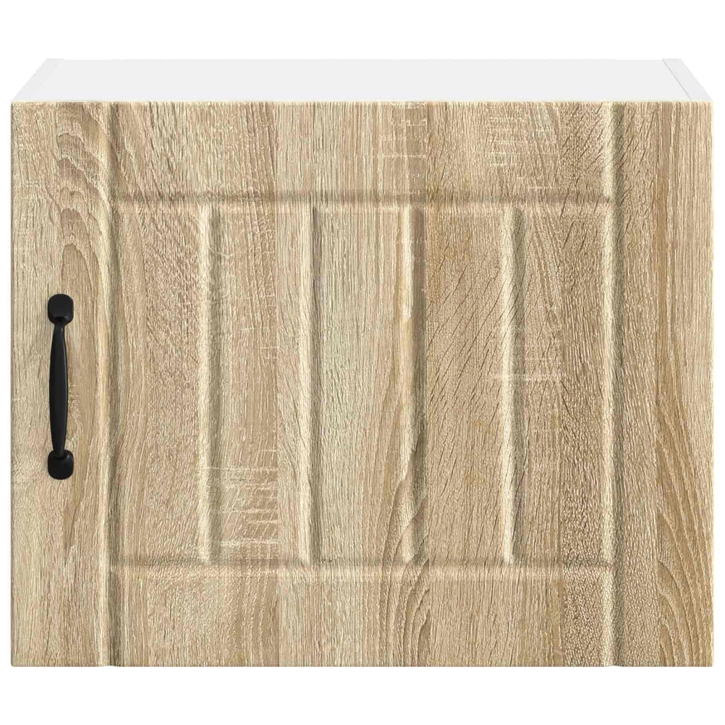 Set di 2 pensili da cucina moderni pratici per riporre oggetti 50 x 31 x 40 cm in legno composito effetto rovere Sonoma 02_0053928