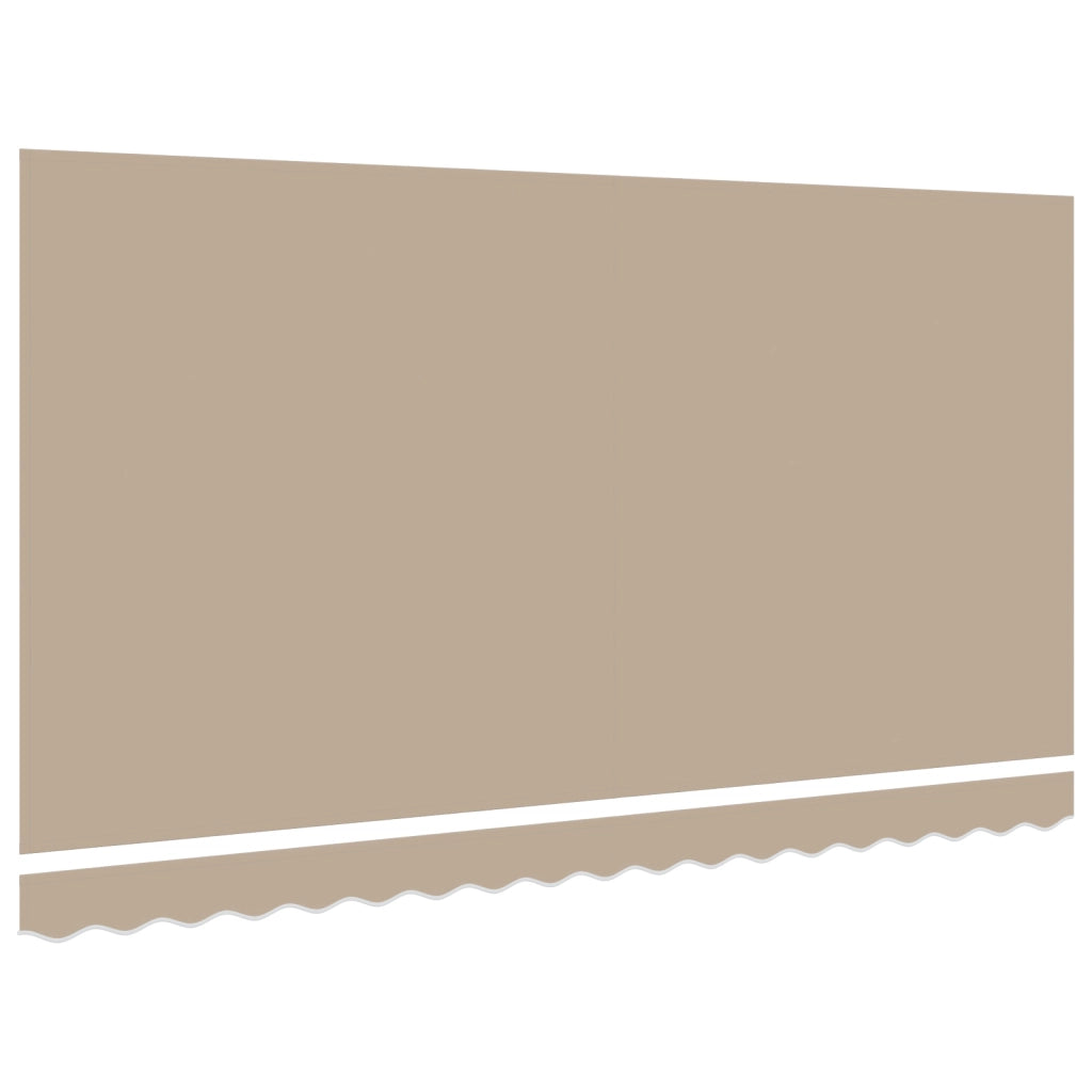 Tessuto sostitutivo per tende per telaio 4x2 m beige