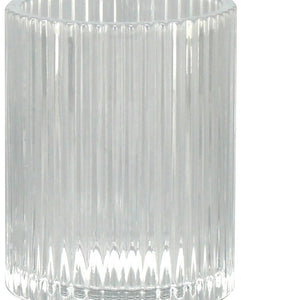 Bicchiere in vetro trasparente - serie Simple