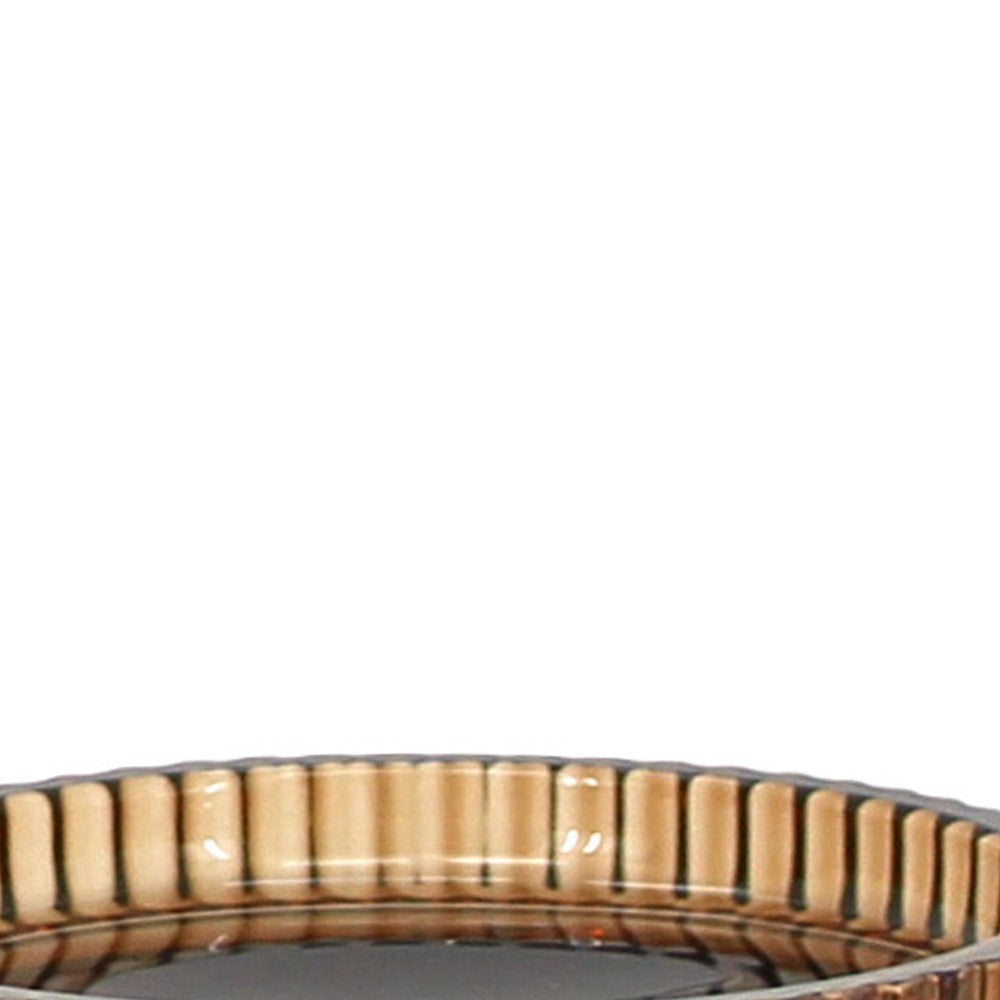 Portasapone in vetro ambra - serie Simple