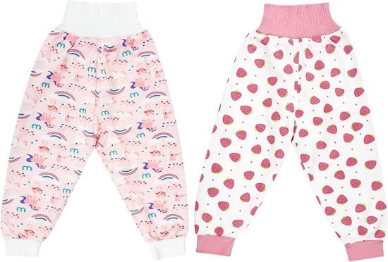 Abitacolo Premium - Pantalon di addestramento per bambini | Addestramento alla notte per la pulizia | 2 pezzi M/3-5 anni