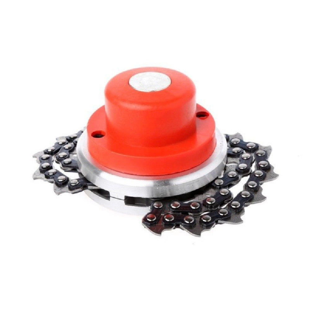 Trade Shop - Testina Ricambio Per Rasaerba A Catena 65mm In Acciaio Decespugliatore Erba -