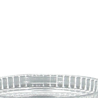 Portasapone in vetro trasparente - serie Simple