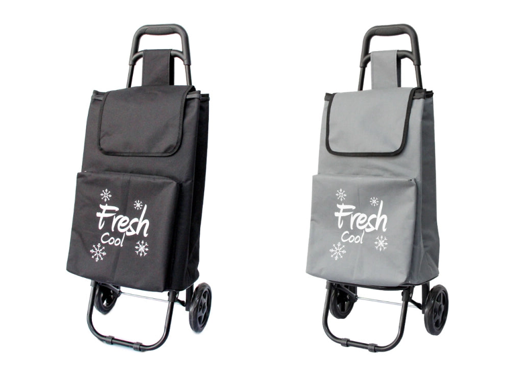 Carrello Spesa Termico Con Ruote Trolley Portaspesa Con Manico Alfredo - Carrello - Grigio