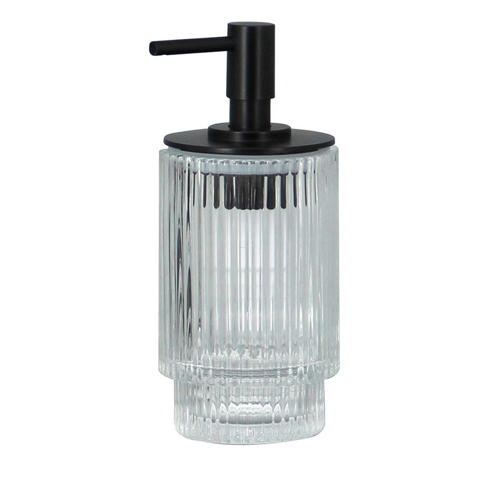 Dispenser in vetro trasparente - serie Simple