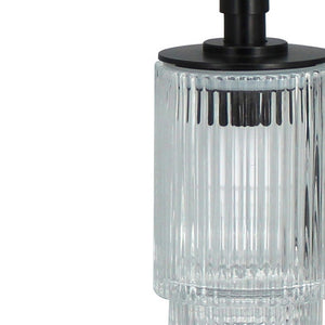 Dispenser in vetro trasparente - serie Simple