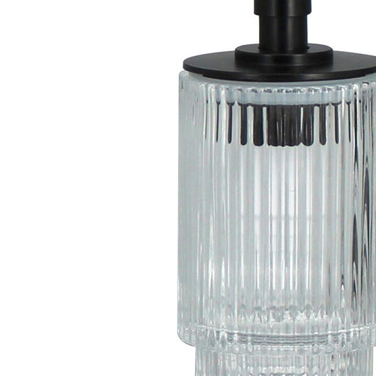 Dispenser in vetro trasparente - serie Simple