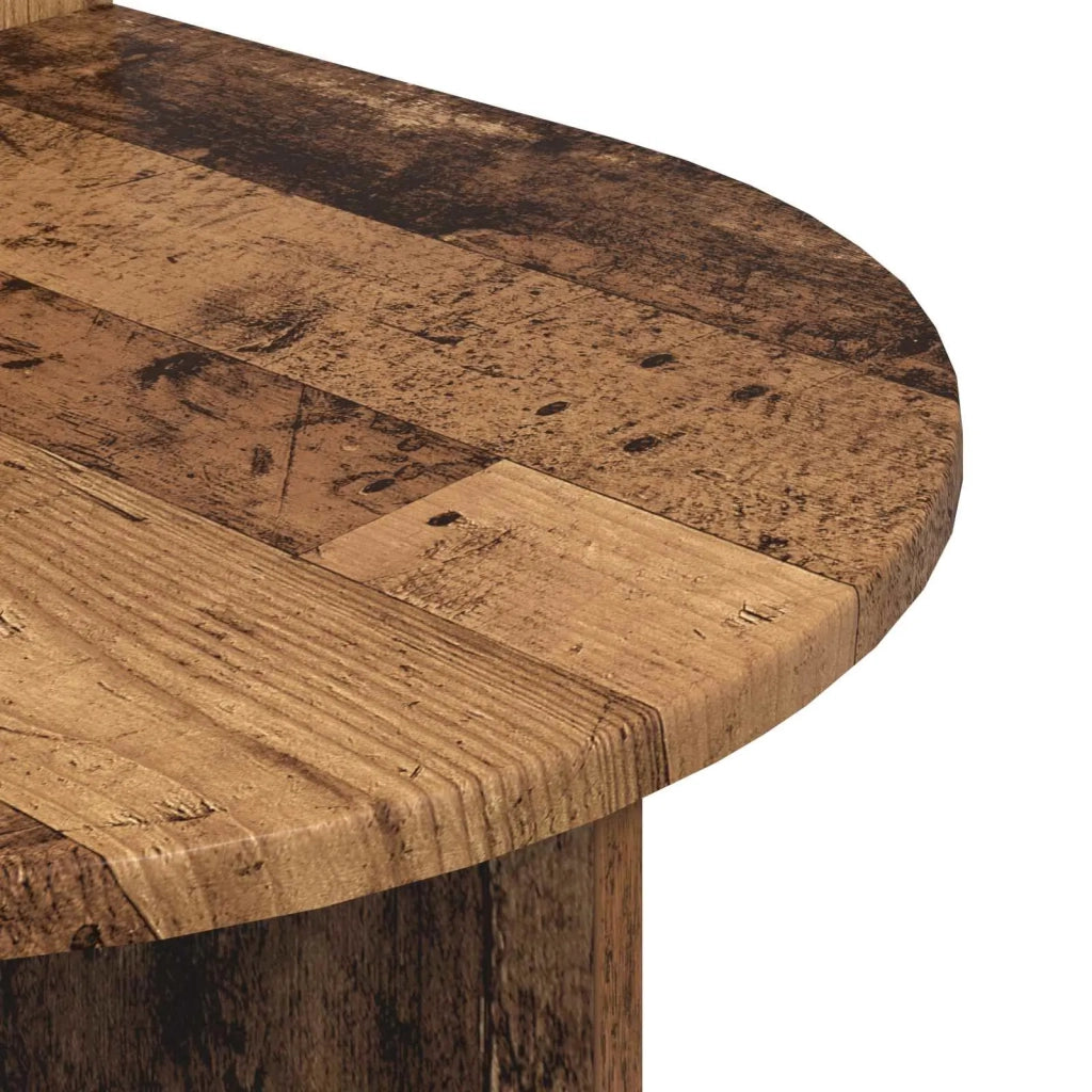 Set di 2 Comodini | Armadio da Notte | Mobiletto da notte Legno antico 48 x 49 x 65 cm