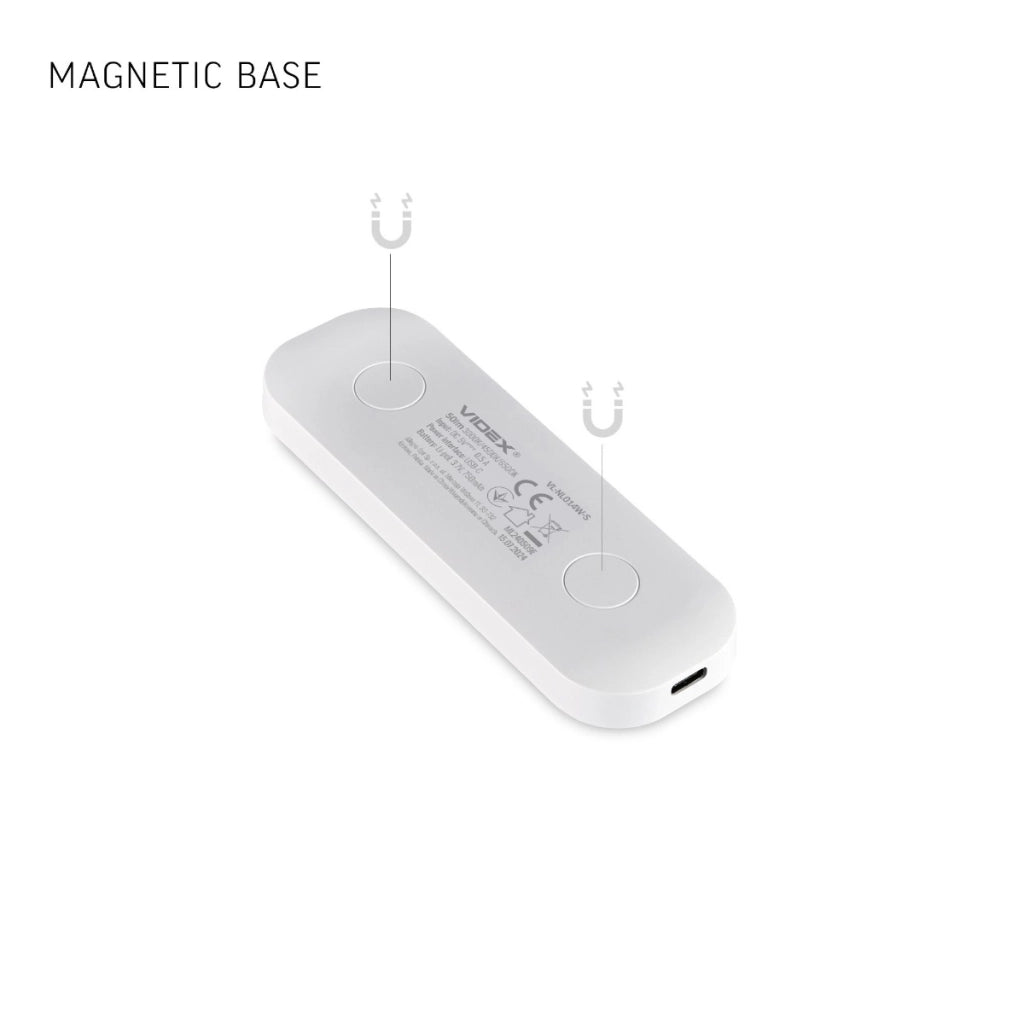 Lampada scala LED ricaricabile USB-C sensore PIR Videx