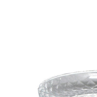 Portasapone in vetro trasparente - serie Ghiaccio