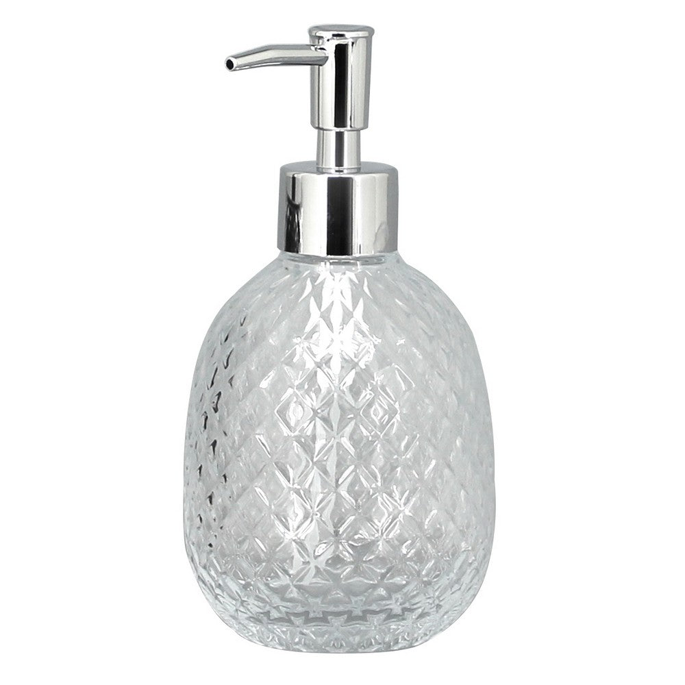 Dispenser in vetro trasparente - serie Ghiaccio