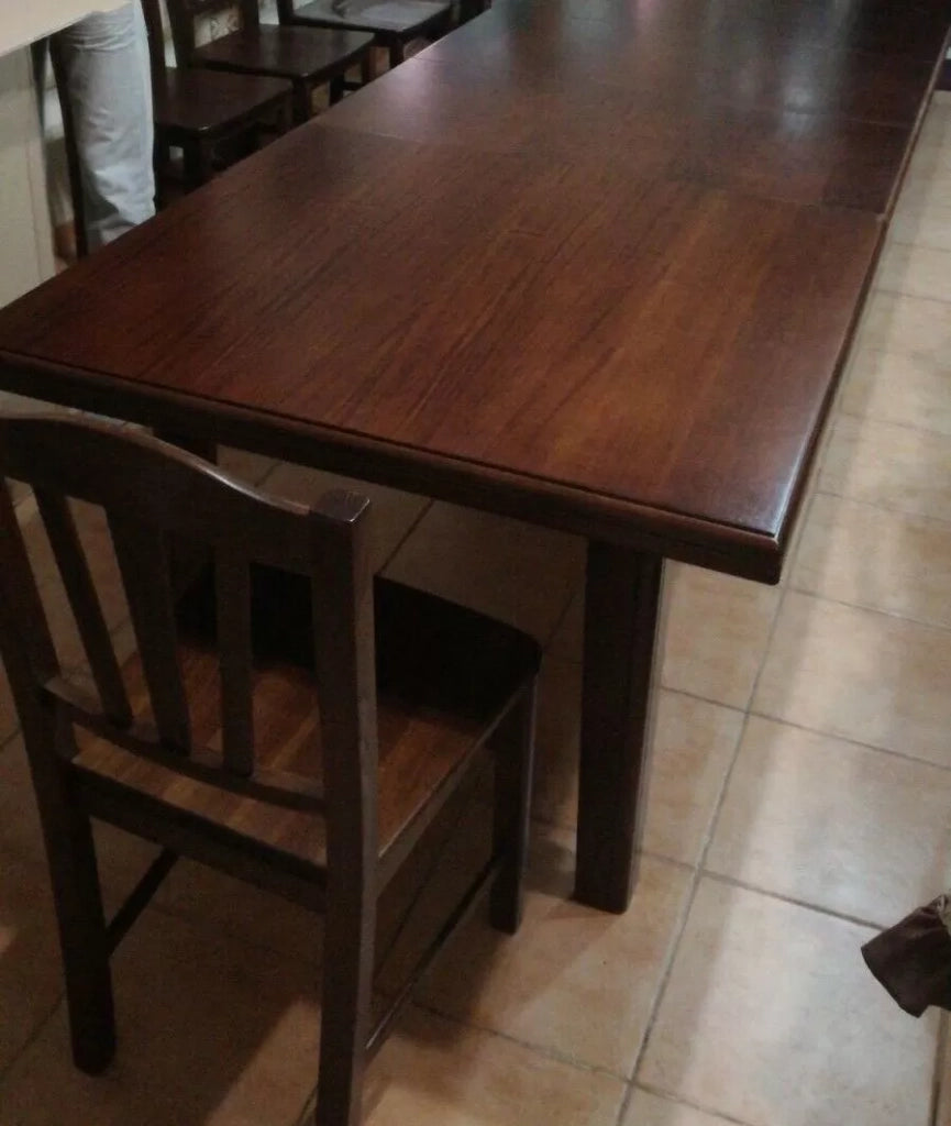 Tavolo rettangolare allungabile  in legno l.160 p.85 h.78 (67) - Mobili 2G