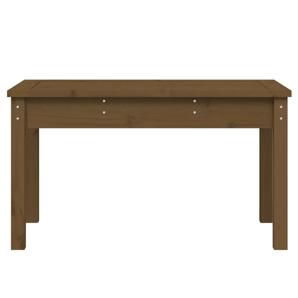 Panca da Giardino Ambra 80x44x45 cm Legno Massello di Pino 824000