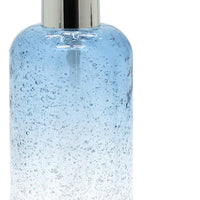 Dispenser in vetro azzurro sfumato - serie Drops