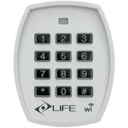SELETTORE A TASTIERA VIA RADIO DA ESTERNO 433.92 MHZ LIFE WI 1AS0170000 GARANZIA