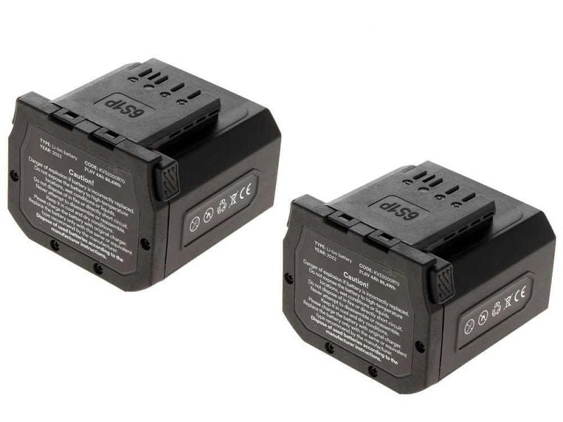 Forbici a batteria su asta Volpi KV201 con 2 batterie taglio da 38mm