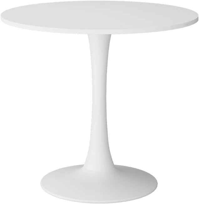 Tavolo da pranzo Carl, Bianco, 80 x 80 cm, salvaspazio per ambienti piccoli e montaggio semplice
