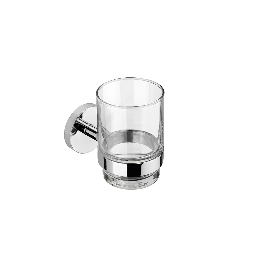 Porta bicchiere da muro serie nexo - fissaggio incollo o viti