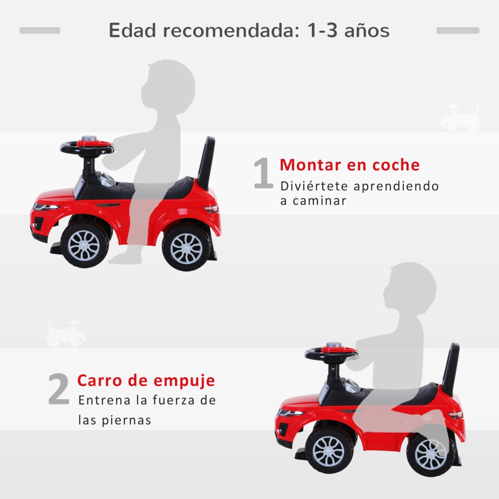 Correpasillos Bambini ¨C zephmum ¨C 62x28x41,5cm Rosso