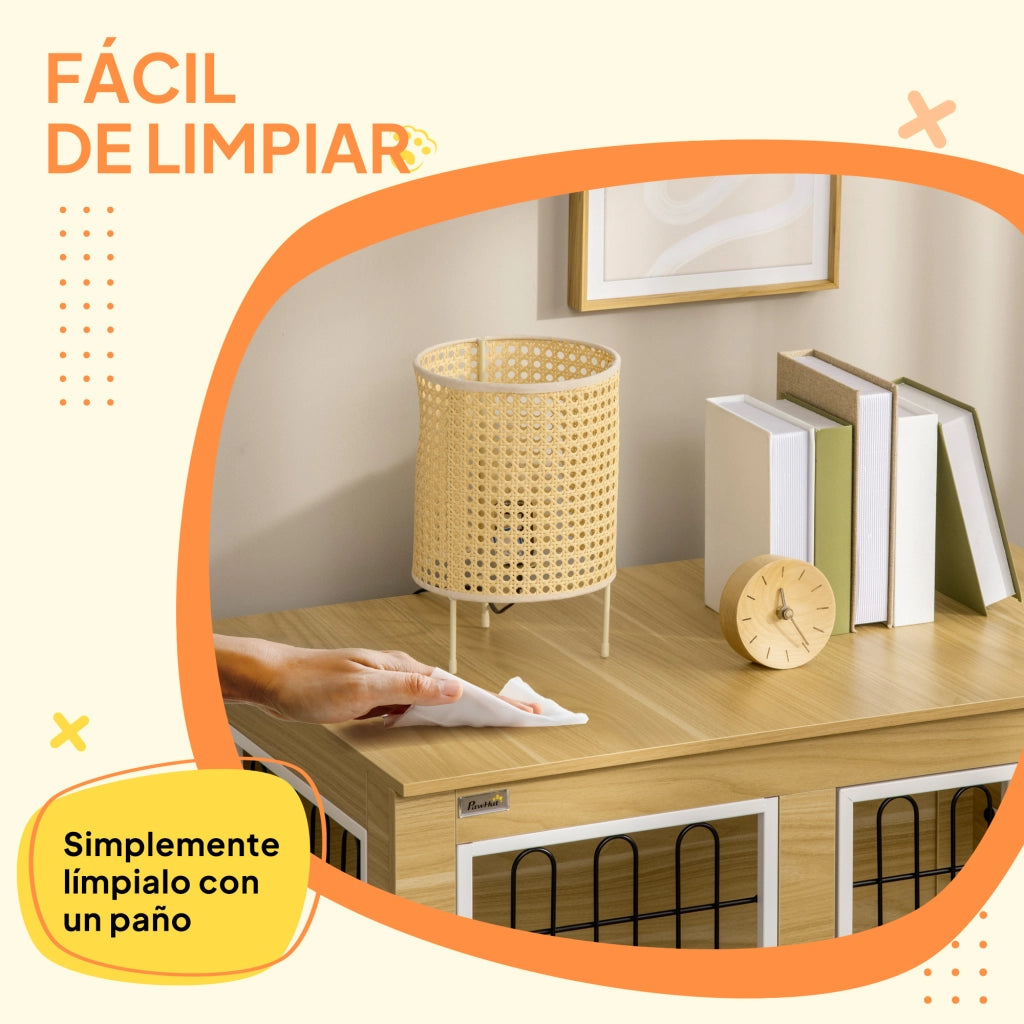 Tavolino da salotto in legno con gambe regolabili ¨C zephmum ¨C 90x58x65 cm