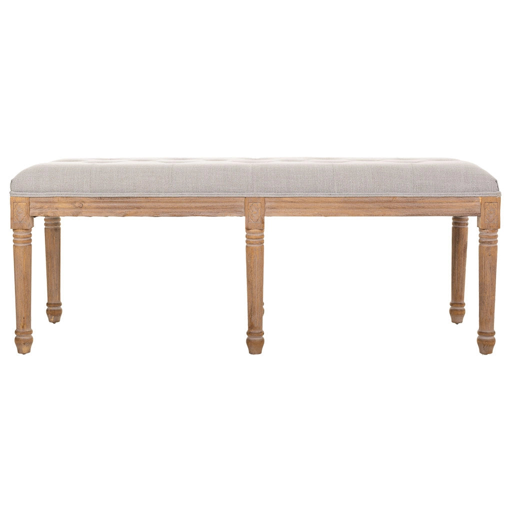 Panchina in legno marrone 122x41x48