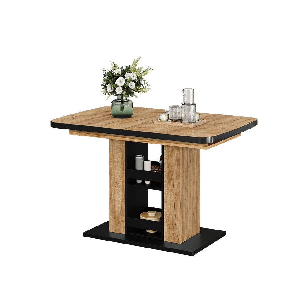 Vicco tavolo da pranzo allungabile Quercia dorata 120 x 80 cm
