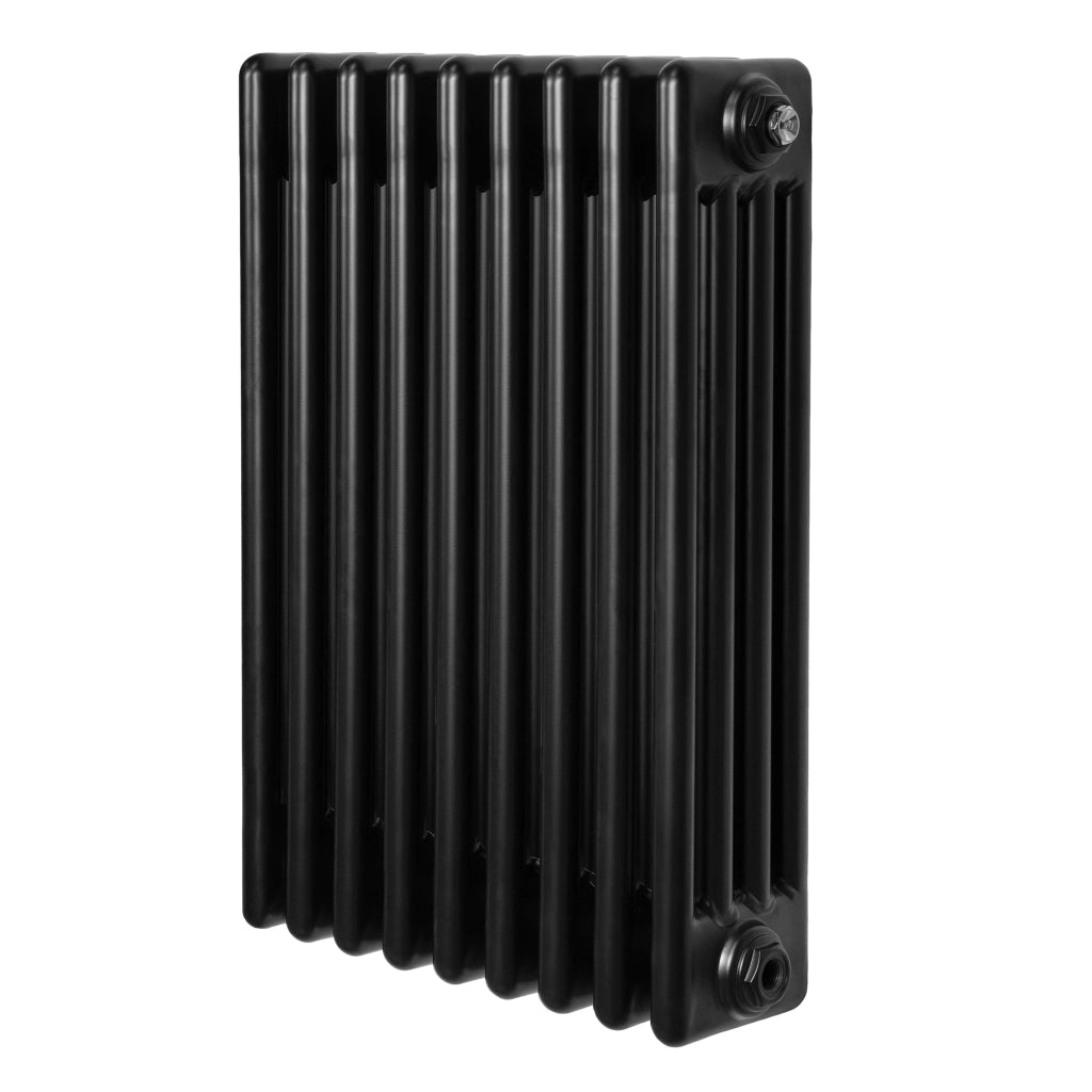 Radiatore Tradizionale 4 Colonne Orizzontale Nero 600 x 425 mm
