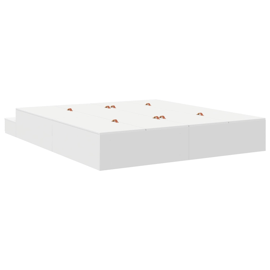Struttura letto contenitore Bianca 180x200 cm