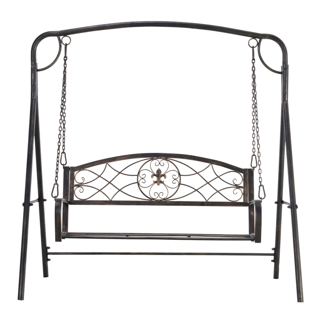 Altalena da Giardino ¨C Minimal ¨C Grigio 167x123x175 cm