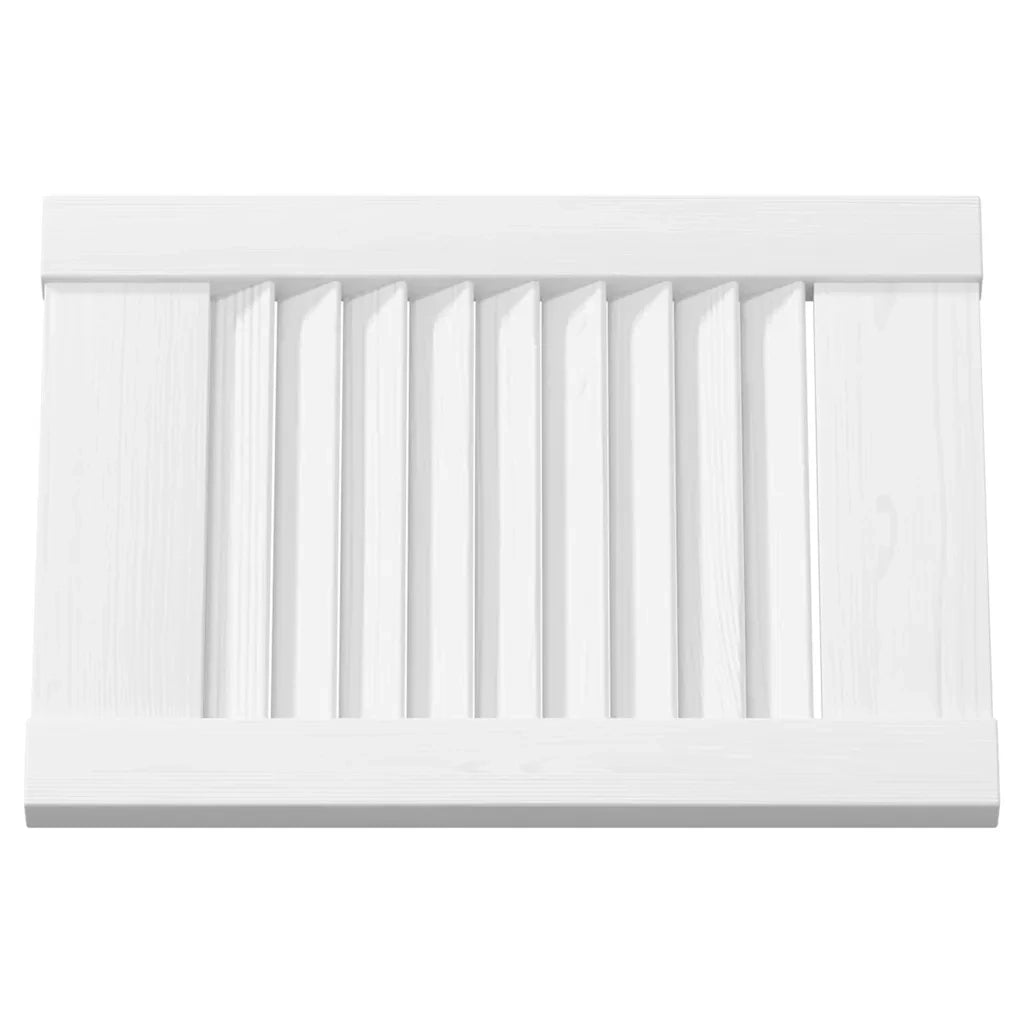 Anta a Lamelle Bianca 39,5x29,5 cm