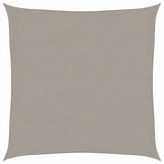 Vela Parasole | Telo Ombra | Vela da ombra 160 g/m2 Quadrata Grigio Chiaro 3,6x3,6 m in HDPE