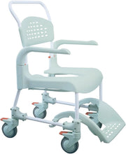 Sedia per Bagno con Ruote - Cassetto di Cottura e Copertura - Verde - Sedia per Bagno per Mobilità e Comodità - Aiuto per la Pulizia del Bagno per Anziani - Utente con Disabilità e Utenti con Disabilità