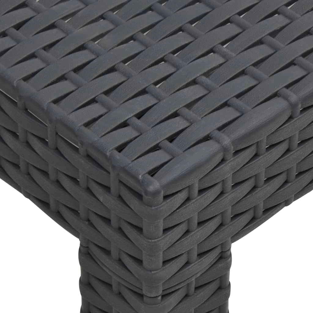Set di mobili da giardino mobili da esterno set da 2 pezzi con cuscini rattan PP antracite 02_0015900