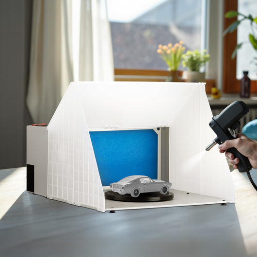 Cabina di aspirazione per verniciatura ad aerografo 4 m³/min Aspiratore vernice